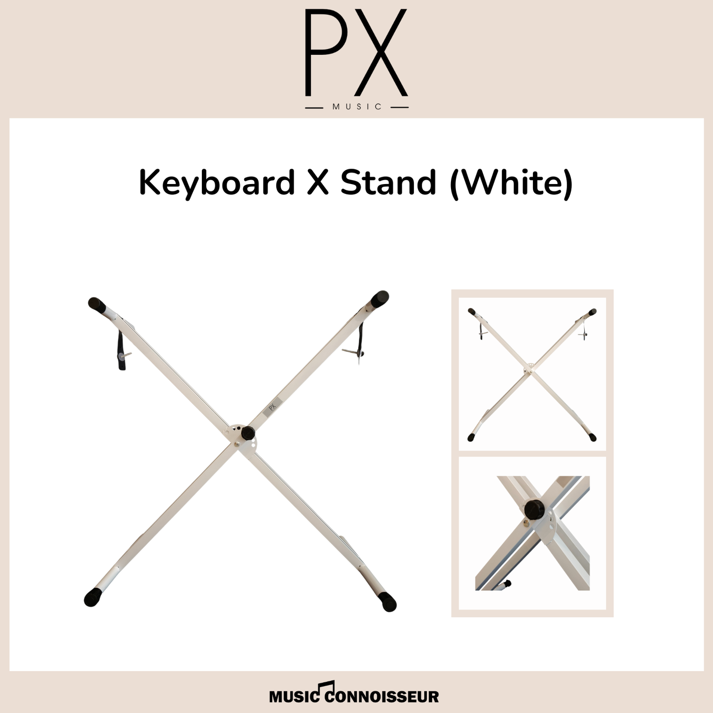 PX Keyboard X Stand (White)
