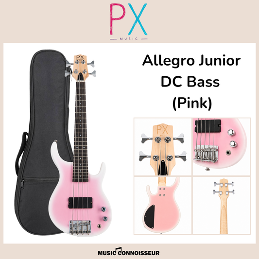 PX Allegro Junior DC Bass (Pink)