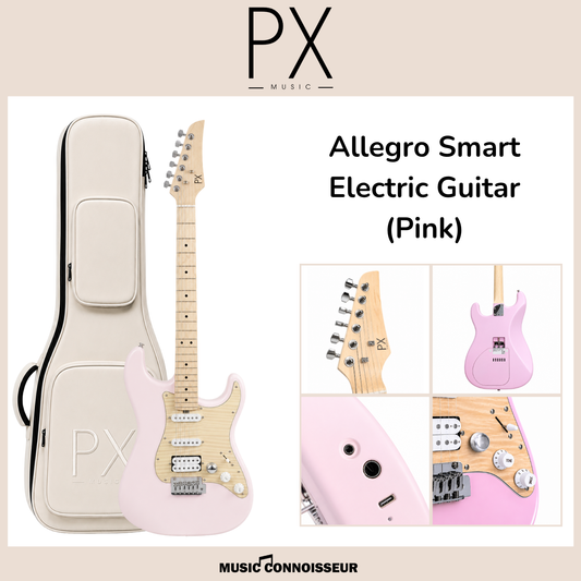 PX Allegro Smart Electric Guitar (Pink)